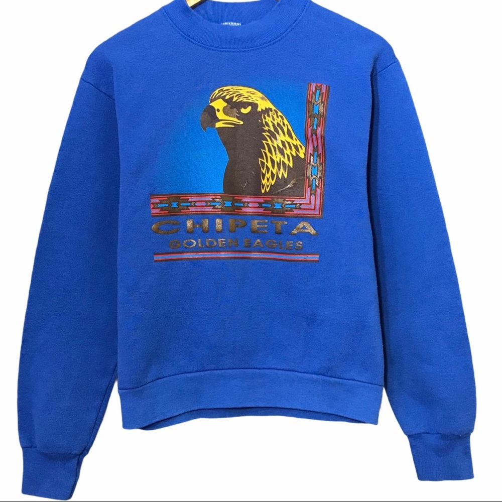 Vintage Sweatshirt Small S Chipeta Golden Eagles